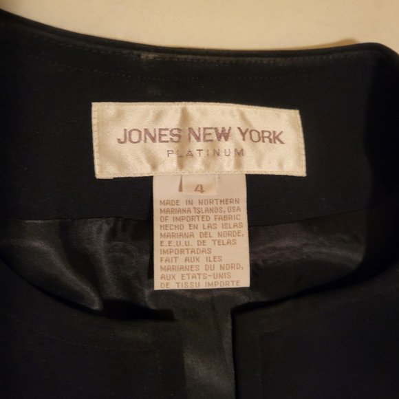 Jones New York Black Suit - Jacket and Skirt - Picture 4 of 4